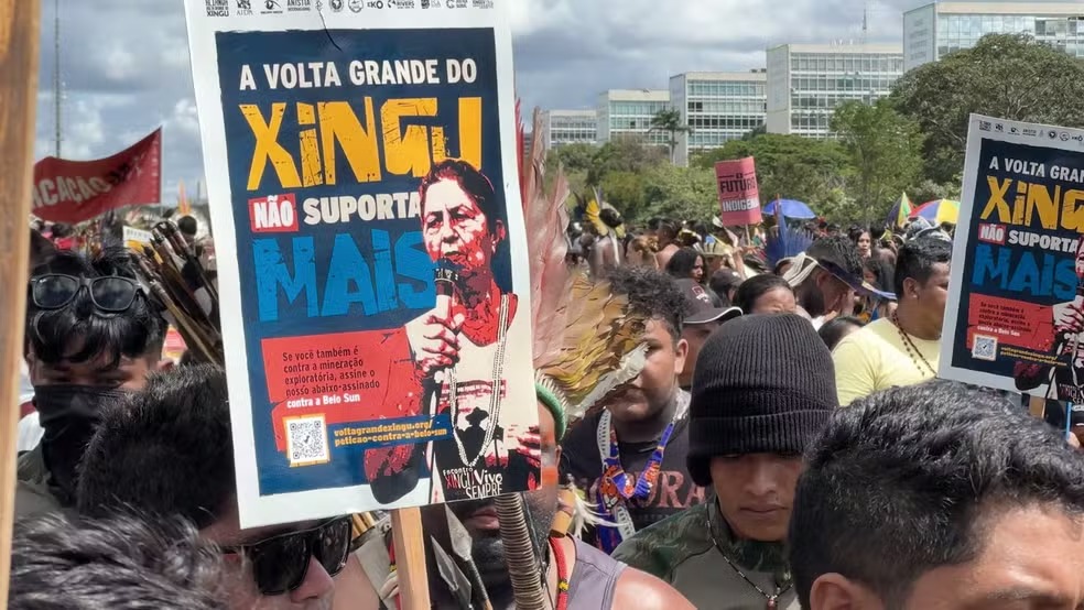 Indígenas deixam ocupação da Funai em Altamira, no PA, e levam protesto contra Belo Sun a Brasília